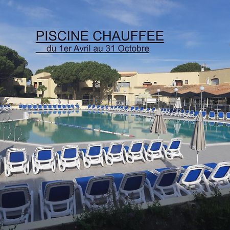 Studio Climatise Cosy Avec Grande Piscine Chauffee Agde Exterior photo