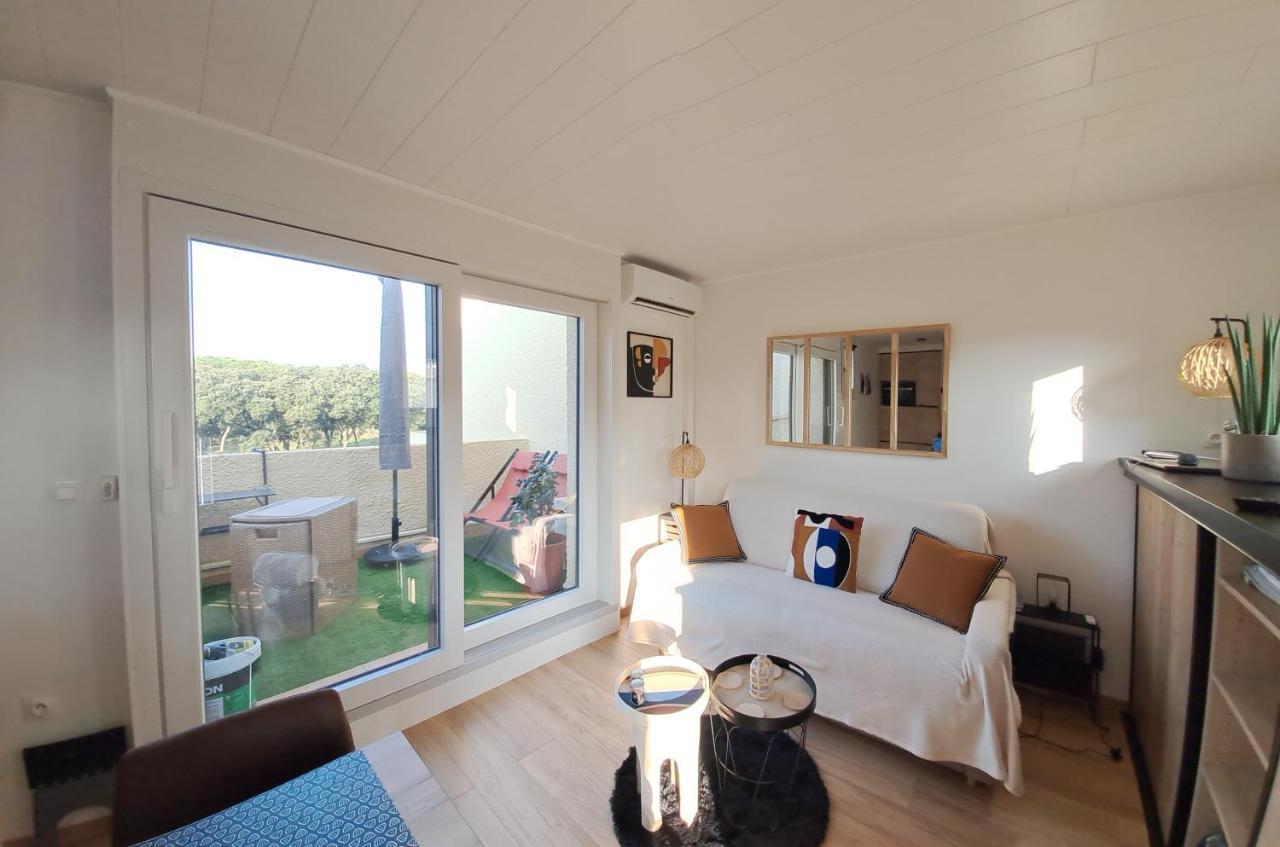 Studio Climatise Cosy Avec Grande Piscine Chauffee Agde Exterior photo